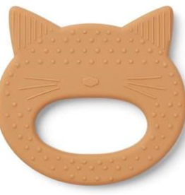 Liewood Gemma Silicone Teether - Cat mustard