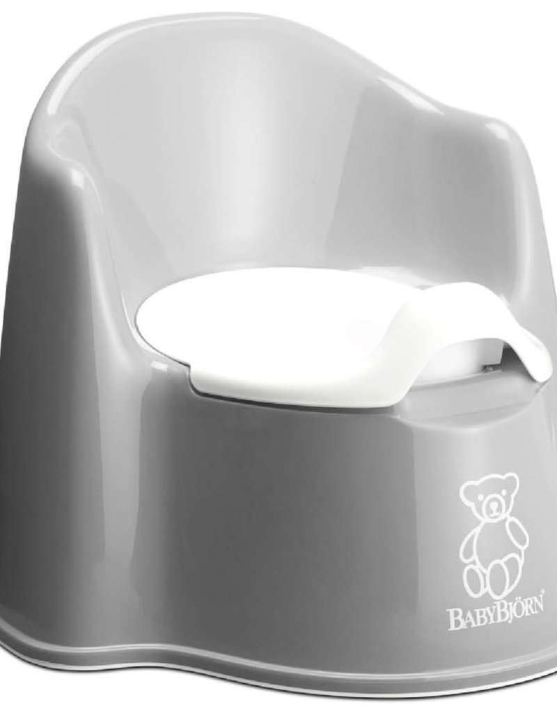 BabyBjörn Potty Chair Grey/White