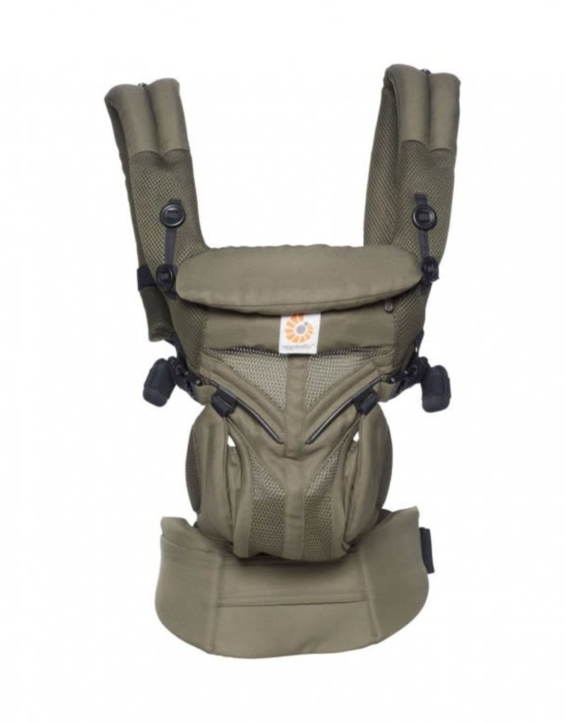 Ergobaby Omni 360° Cool Air Mesh Draagzak Khaki Green