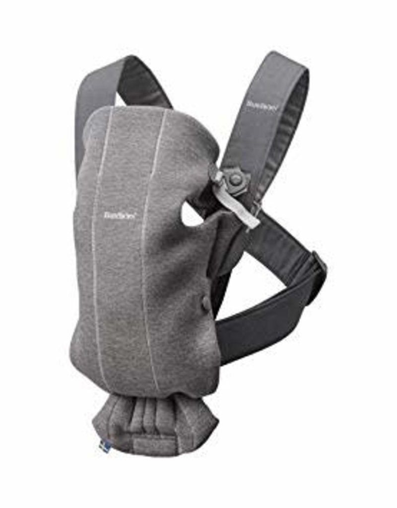 BabyBjörn Baby Carrier Mini Dark gray 3D Jersey