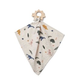 Liewood Dines Teether Cuddle Cloth - Dino mix