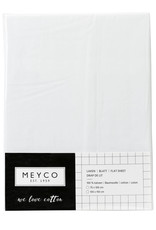 Meyco Wieglaken Uni - Wit - 75x100cm