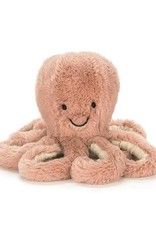 JellyCat Odell Octopus Tiny pink