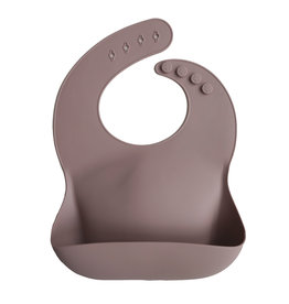 Mushie Bavoir en silicone - Warm Taupe