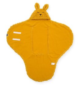 Jollein Wikkeldeken Bunny 100x105cm - Mustard