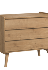 Vox VINTAGE Dresser with 3-drawers Oak