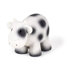 Tikiri Natural Rubber Baby Rattle & Bath Toy - Cow
