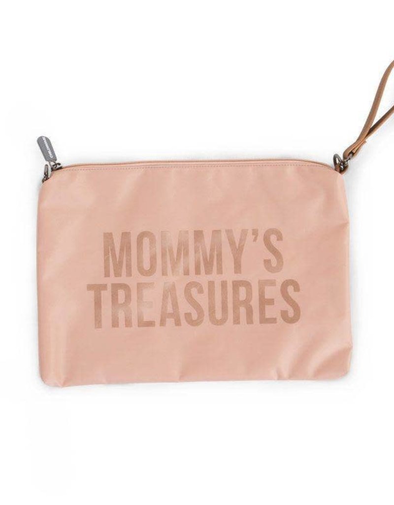 Childhome Mommy's Treasures Clutch - Roze Koper