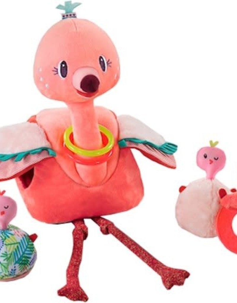 Lilliputiens Peluche d'activités Anaïs et ses bébés