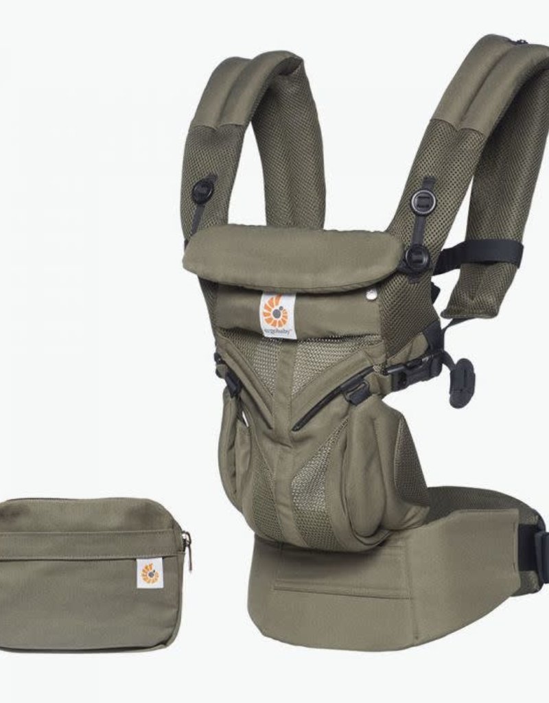 Ergobaby Omni 360-Alles-In-Één-Draagzak Cool Air Mesh – Khaki Green