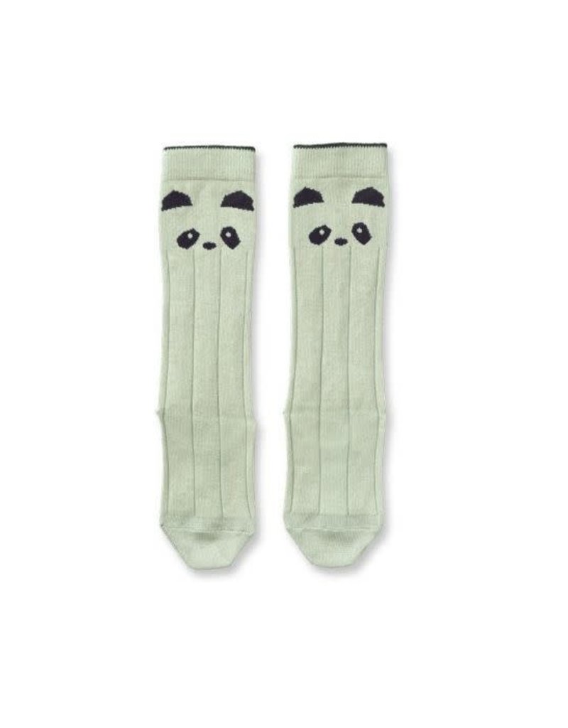 Liewood Sofia Knee socks Panda  dusty mint17/18 0-6M