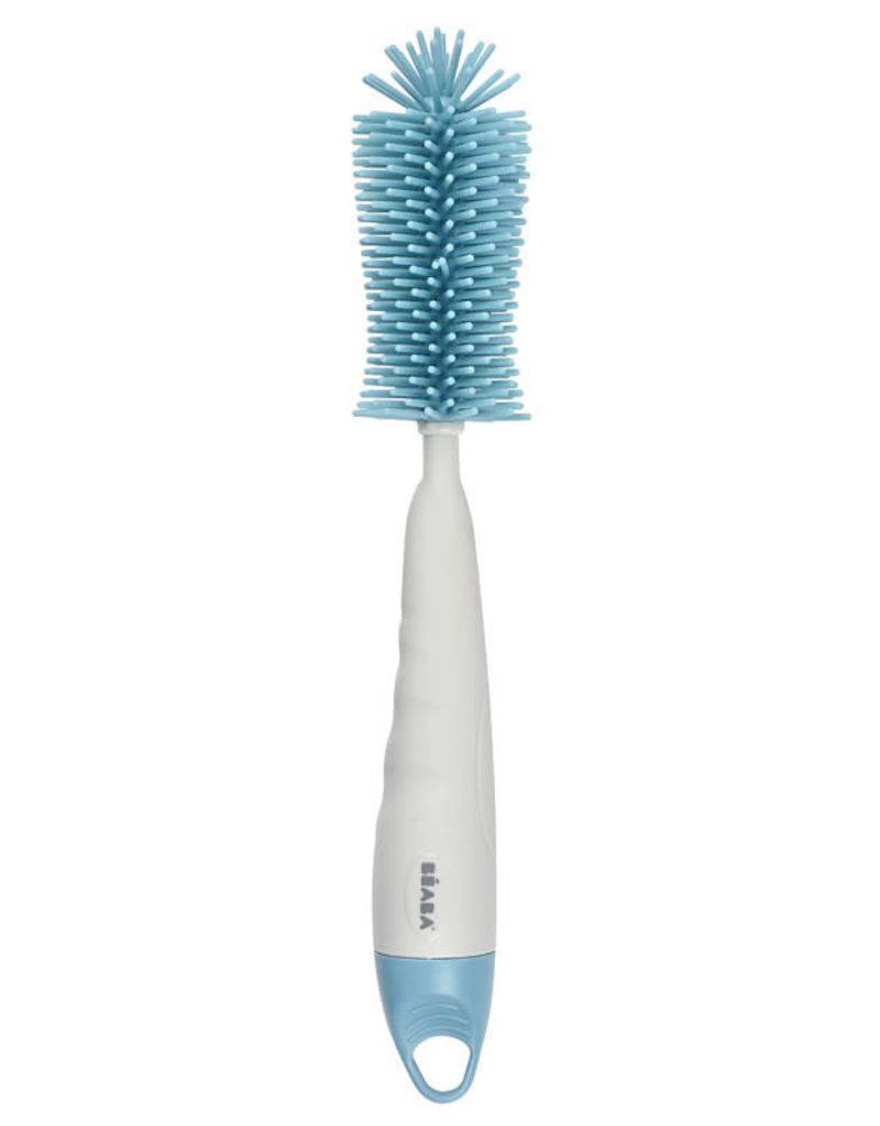 Béaba Silicone bottle brush blue