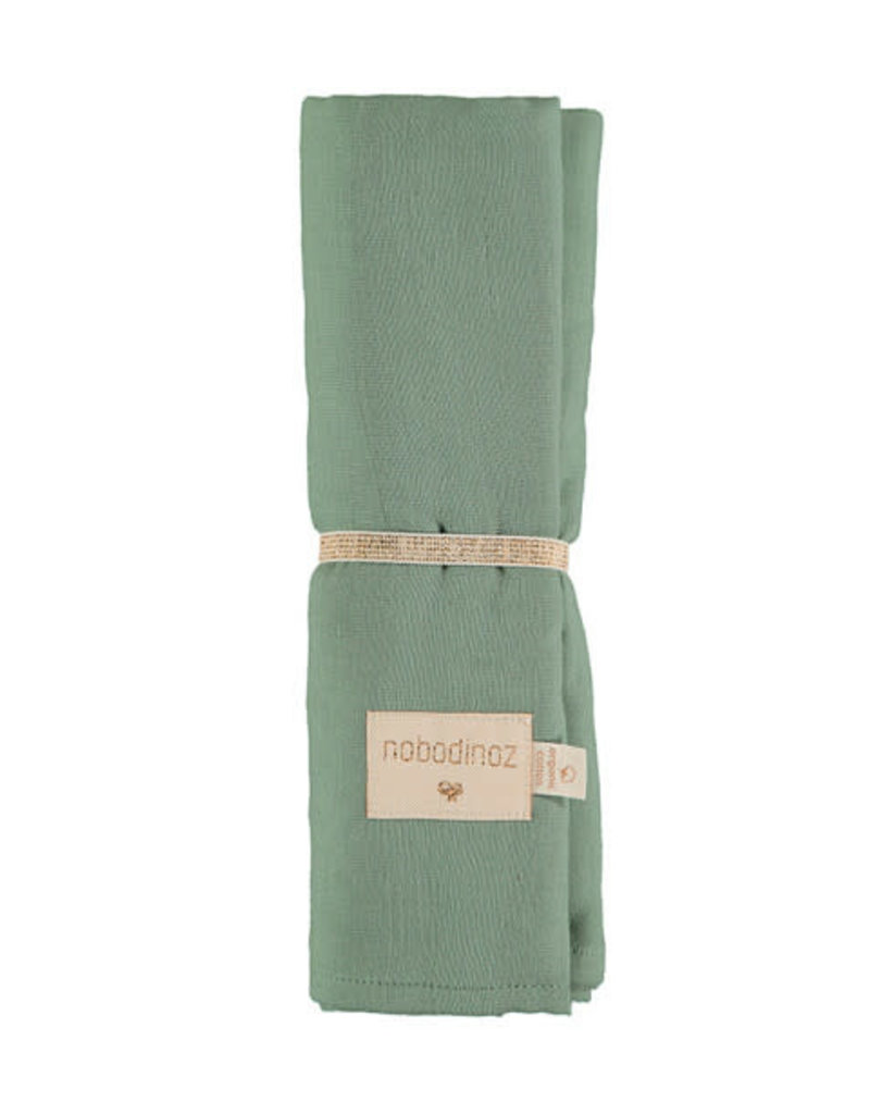 Nobodinoz Butterfly swaddle • eden green