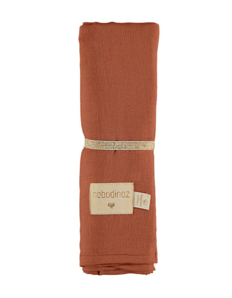 Nobodinoz Butterfly swaddle • toffee