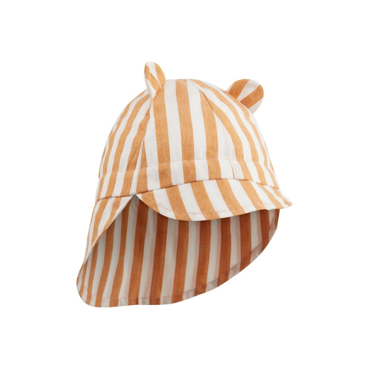 Liewood Chapeau De Soleil Stripe Mustard Creme De La Creme Decoration Babycenter