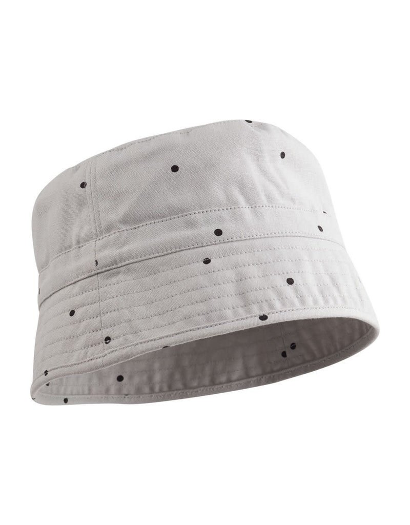 Liewood Jack Bucket Hat - Classic dot dumbo grey