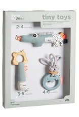 Done by Deer Tiny activity toys, gift set Deer Friends Blue