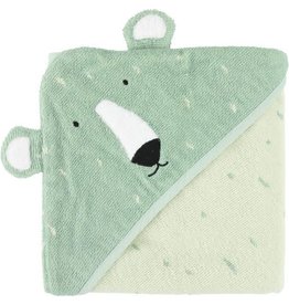 Trixie Hooded towel | 75x75cm - Mr. Polar Bear