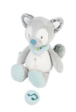 Nattou Muziek Knuffel Wolf Tim en Tiloo - 20cm