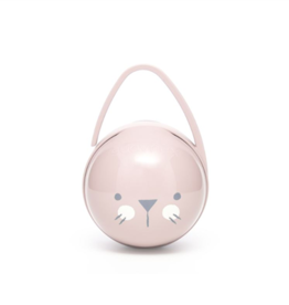 Suavinex Duo soother holder pink bunny