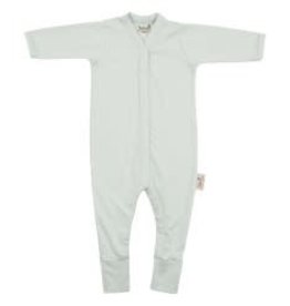 Timboo Babysuite longue tenue avec pieds sea blue