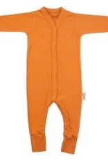 Timboo Babysuite longue tenue avec pieds inca rouille