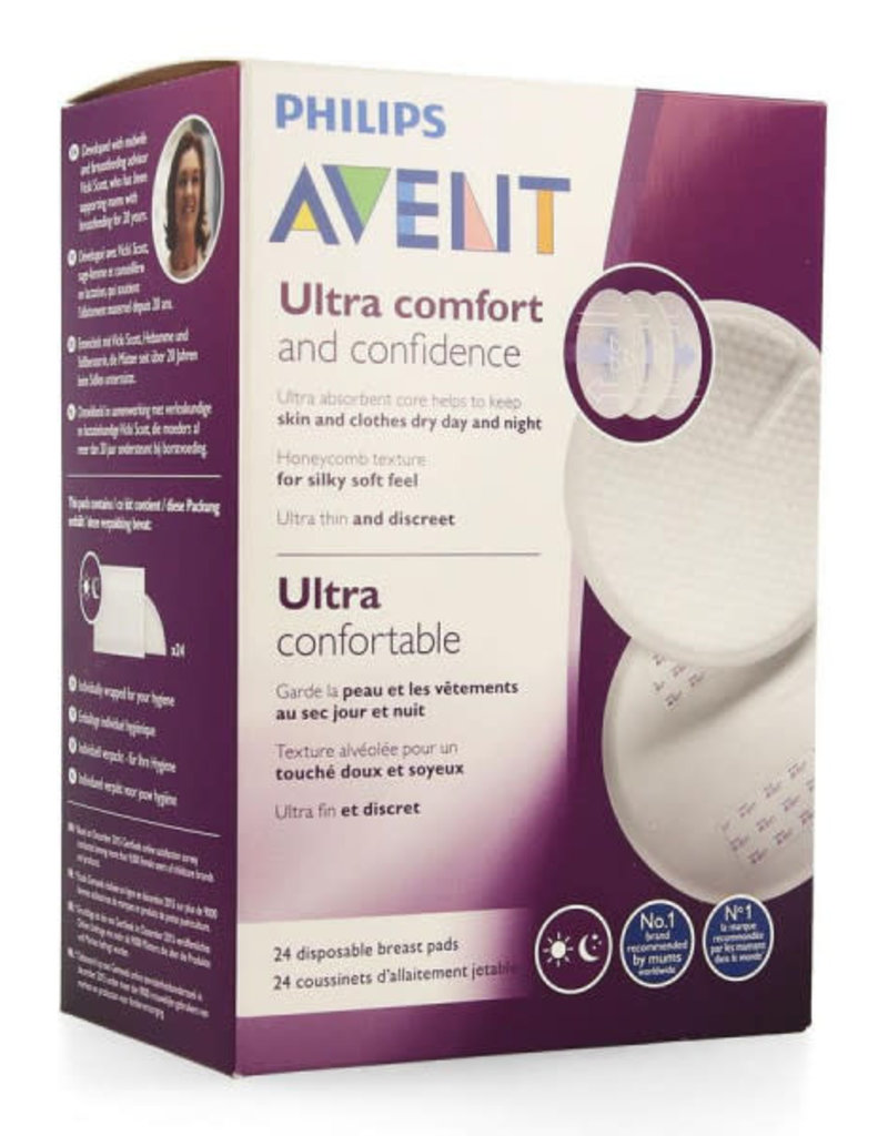 Avent Coussinets d'allaitement Jour/Nuit 24pcs SCF254/24