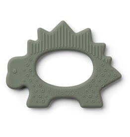 Liewood Gemma Silicone Teether - Dino faune green