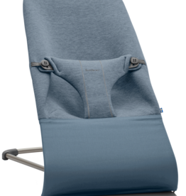 BabyBjörn Bouncer Bliss 3D Jersey Dove blue