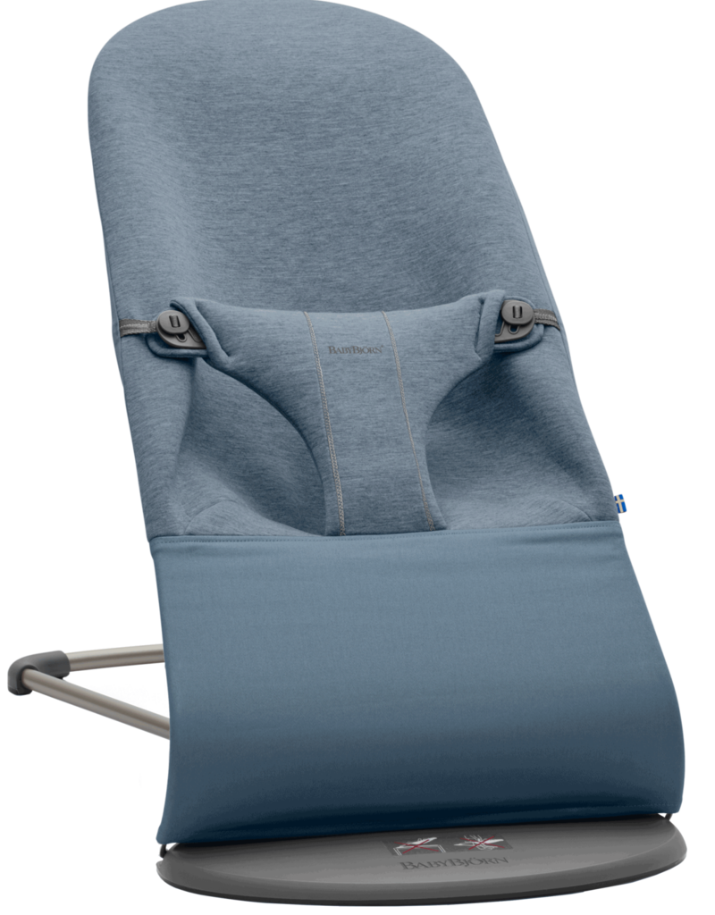 BabyBjörn BOUNCER BLISS 3D JERSEY Dove Blue