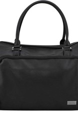 Isoki Sac à langer Double Zip Satchel Onyx Black