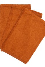 Timboo Set van 3 washandjes Inca Rust