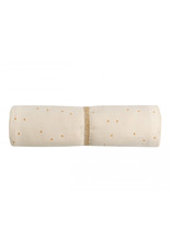 Nobodinoz Butterfly swaddle • honey sweet dots natural