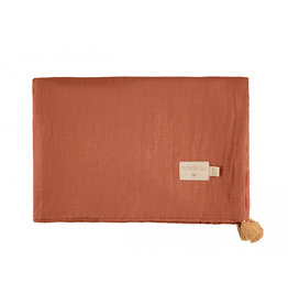 Nobodinoz Treasure summer blanket • toffee