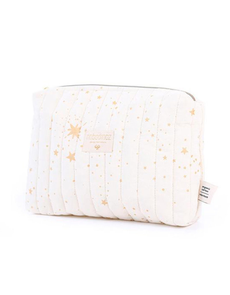 Nobodinoz Trousse de toilette Travel • gold stella natural