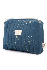 Nobodinoz Travel vanity case • gold stella night blue