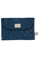 Nobodinoz Bagatelle pouch • gold stella night blue