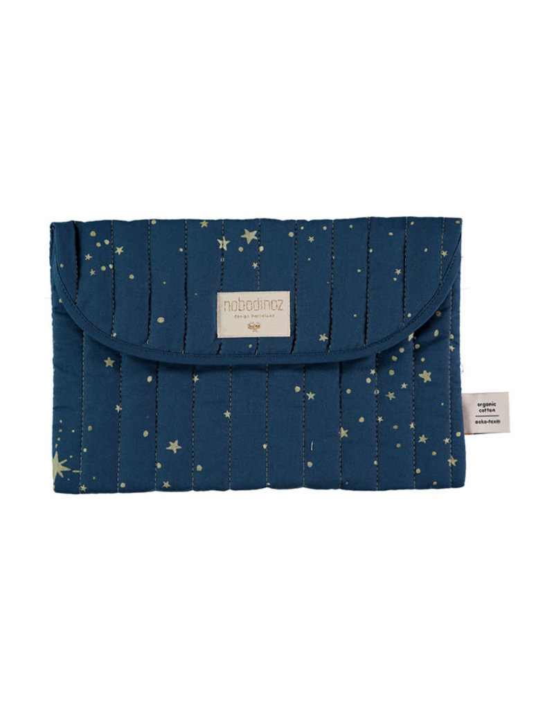Nobodinoz Bagatelle pouch • gold stella night blue