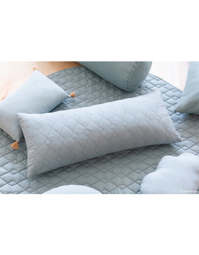 Nobodinoz Coussin Montecarlo • riviera blue