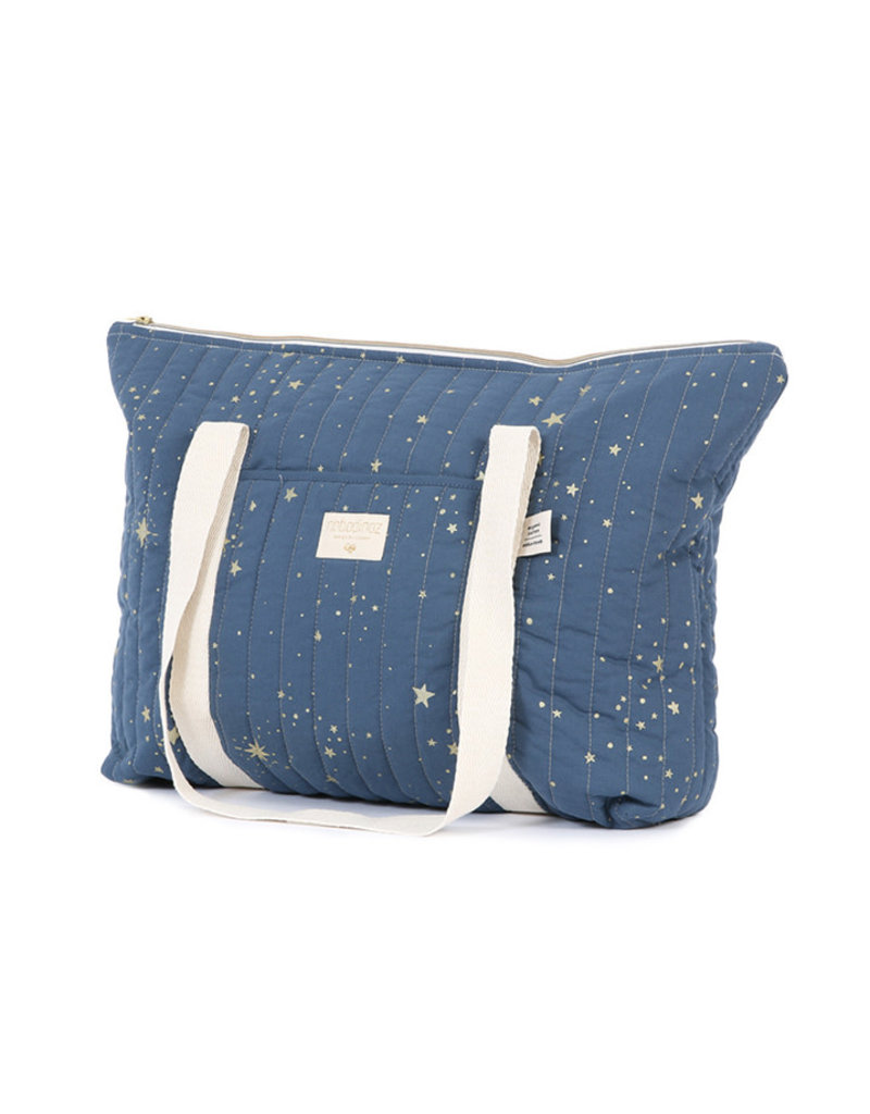 Nobodinoz Sac à langer Paris • gold stella night blue