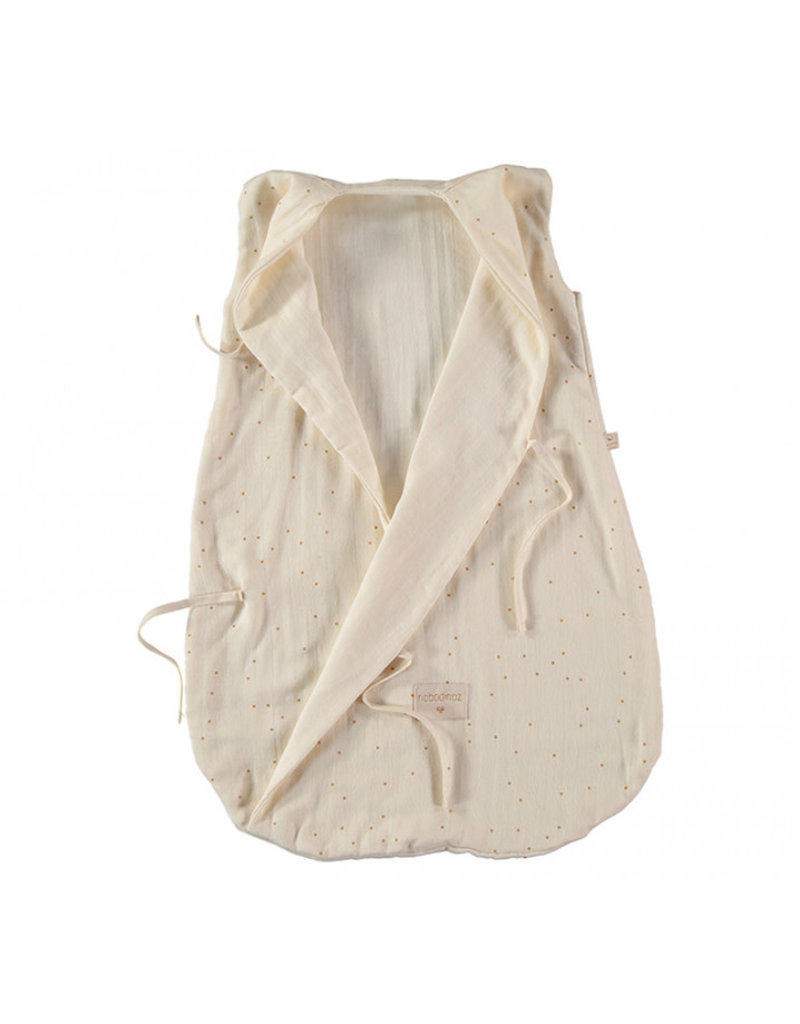 Nobodinoz Dreamy summer sleeping bag • honey sweet dots natural • 6-18m