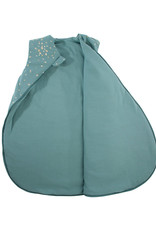 Nobodinoz Gigoteuse de mi-saison Cocoon • gold confetti magic green • 0-6m