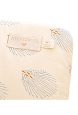 Nobodinoz Nest cot bumper • blue gatsby cream