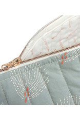 Nobodinoz Sac à langer Paris • white gatsby antique green