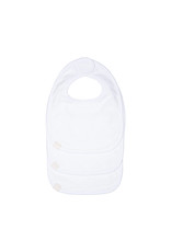 Lässig Newborn Bib 3 pcs White