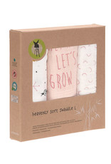 Lässig Lässig - Heavenly soft Swaddle L 3pcs Garden Explorer girls