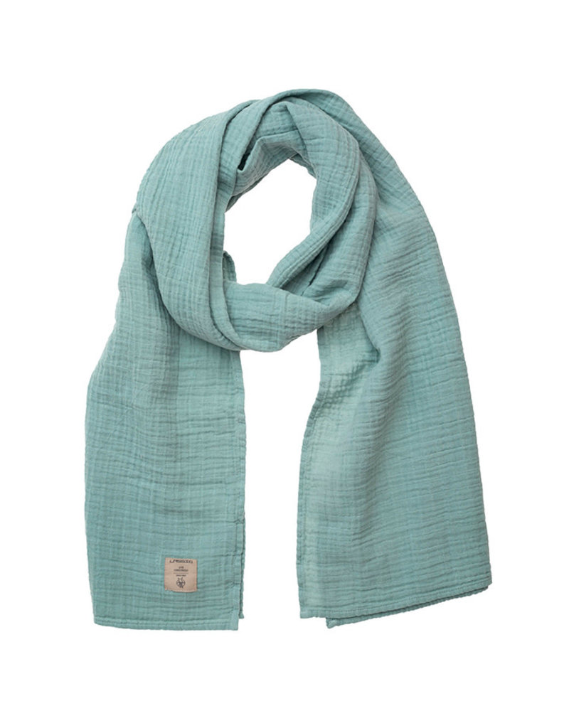 Lässig Muslin Nursing Scarf Green