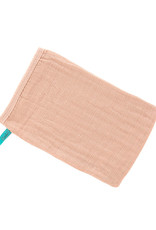 Lässig Lässig - Muslin Wash Glove Set Light pink