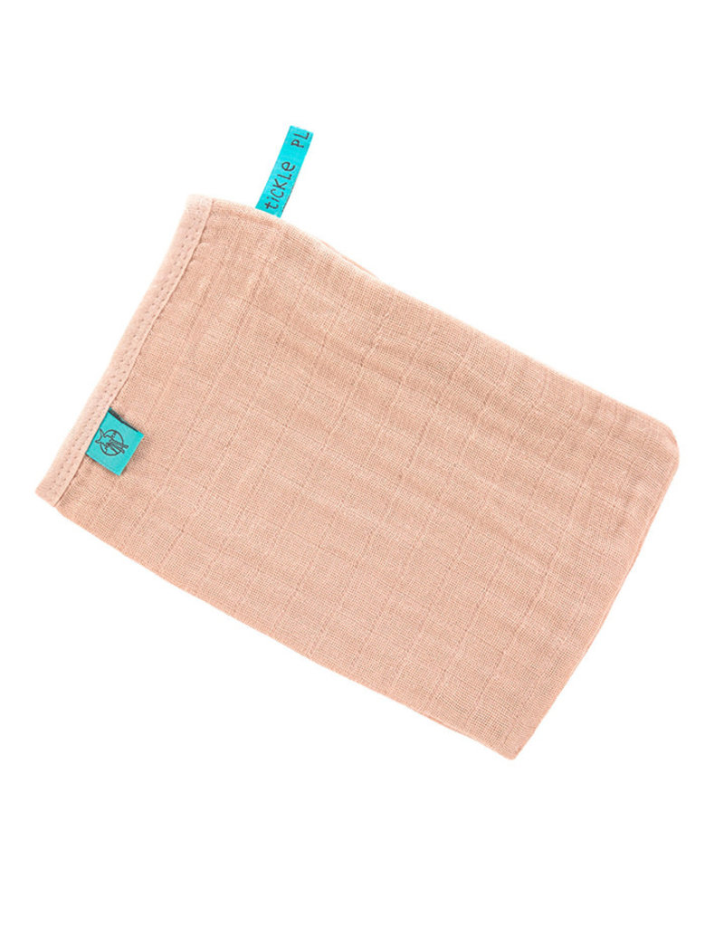 Lässig Lässig - Muslin Wash Glove Set Light pink