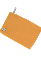 Lässig Lässig - Muslin Wash Glove Set Mustard